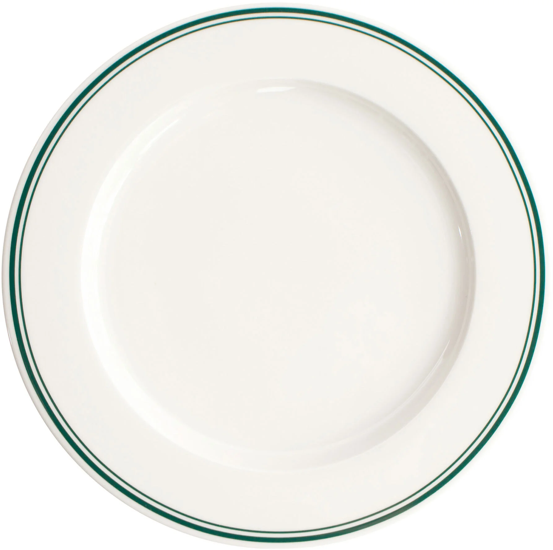 VERLO Talerz płaski FORTE VIRA zielone paski 27 cm