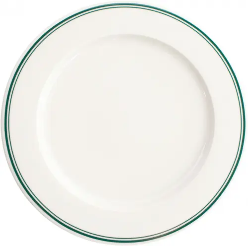 VERLO Talerz płaski FORTE VIRA zielone paski 29 cm