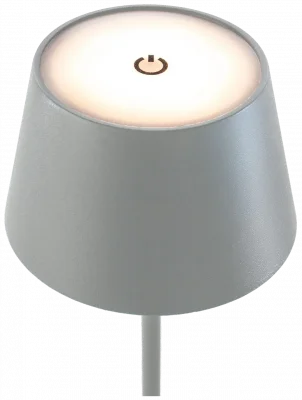 VERLO Lampa stołowa ORIS 30 cm szara