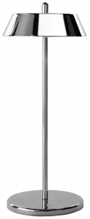VERLO Lampa stołowa OXFORD 28 cm srebrna