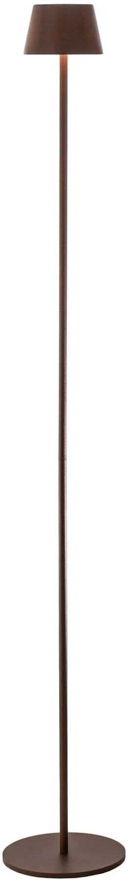 VERLO Lampa podłogowa TALI 123 cm brązowa