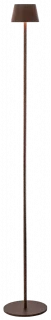 VERLO Lampa podłogowa TALI 123 cm brązowa