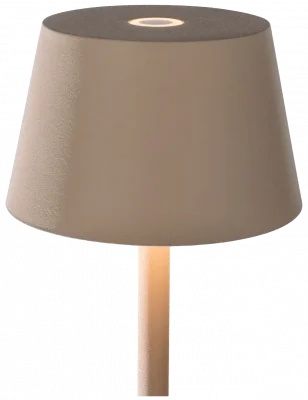 VERLO Lampa podłogowa TALI 123 cm piaskowa