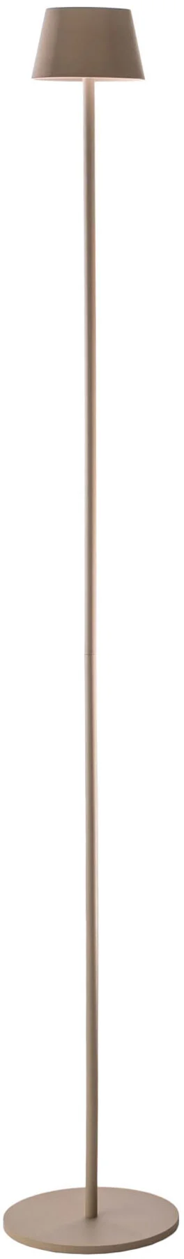 VERLO Lampa podłogowa TALI 123 cm piaskowa