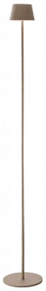 VERLO Lampa podłogowa TALI 123 cm piaskowa
