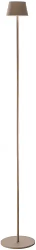 VERLO Lampa podłogowa TALI 123 cm piaskowa