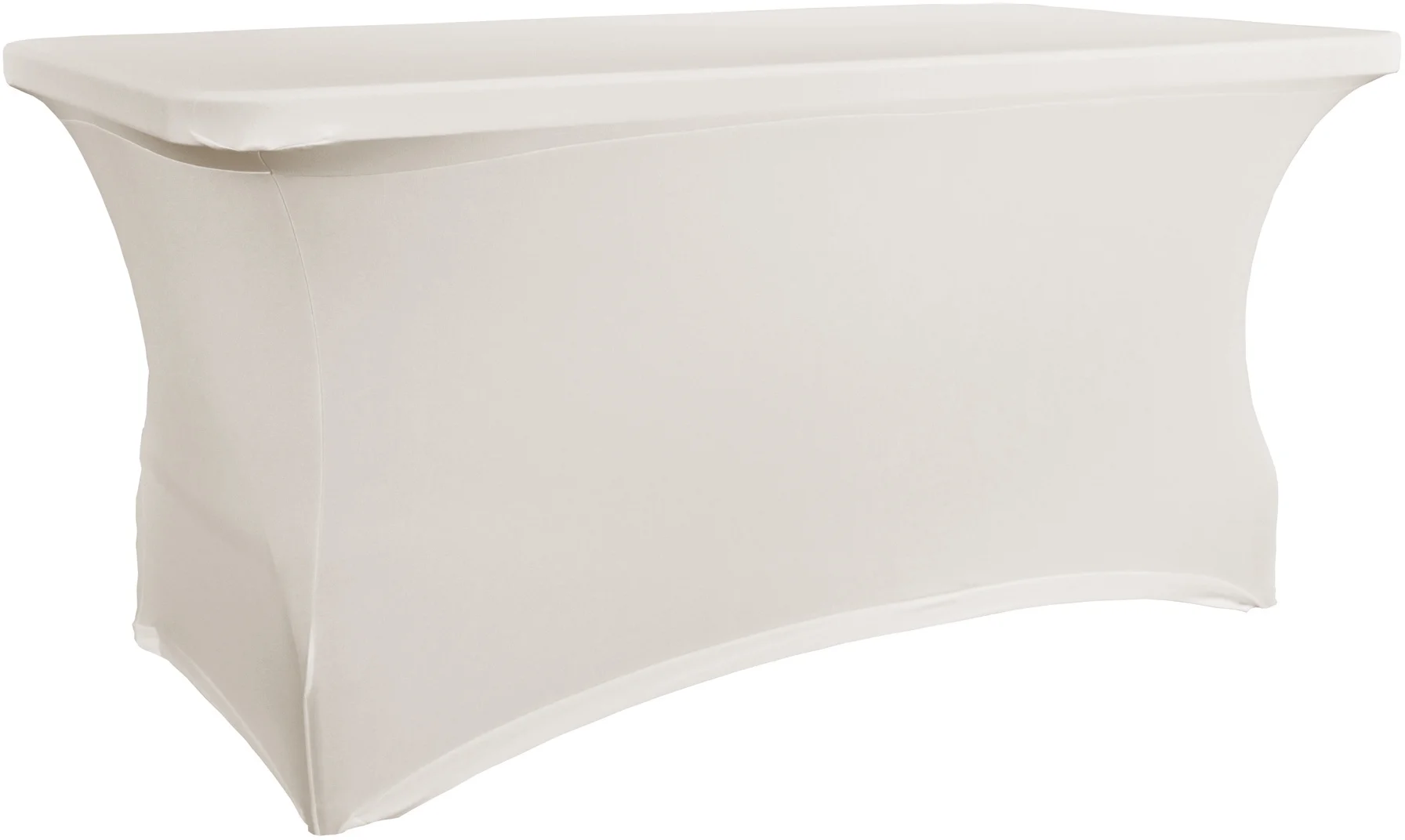 Pokrowiec na stół prostokątny 182,9 cm beżowy / VERLO