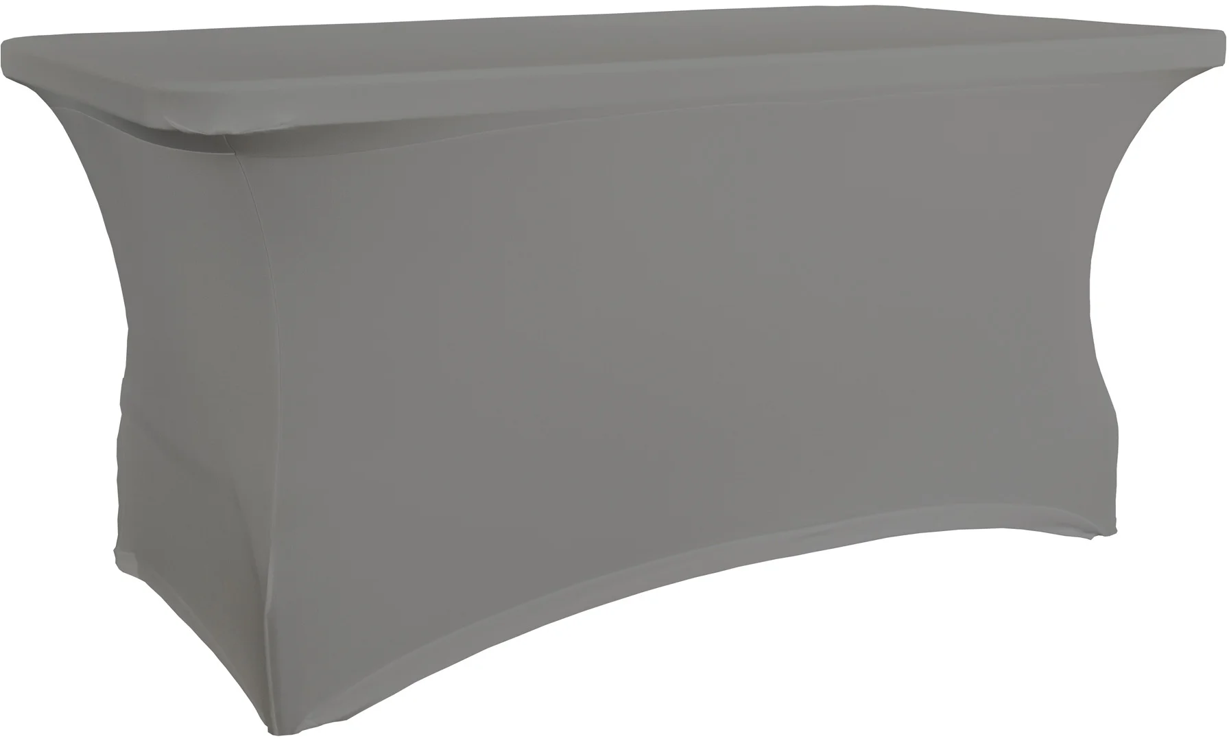 Pokrowiec na stół prostokątny 182,9 cm szary / VERLO