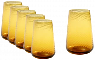 VERLO Szklanka highball AMBER 510 ml, kpl. 6 szt.