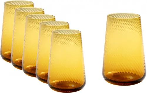 VERLO Szklanka highball AMBER 510 ml, kpl. 6 szt.