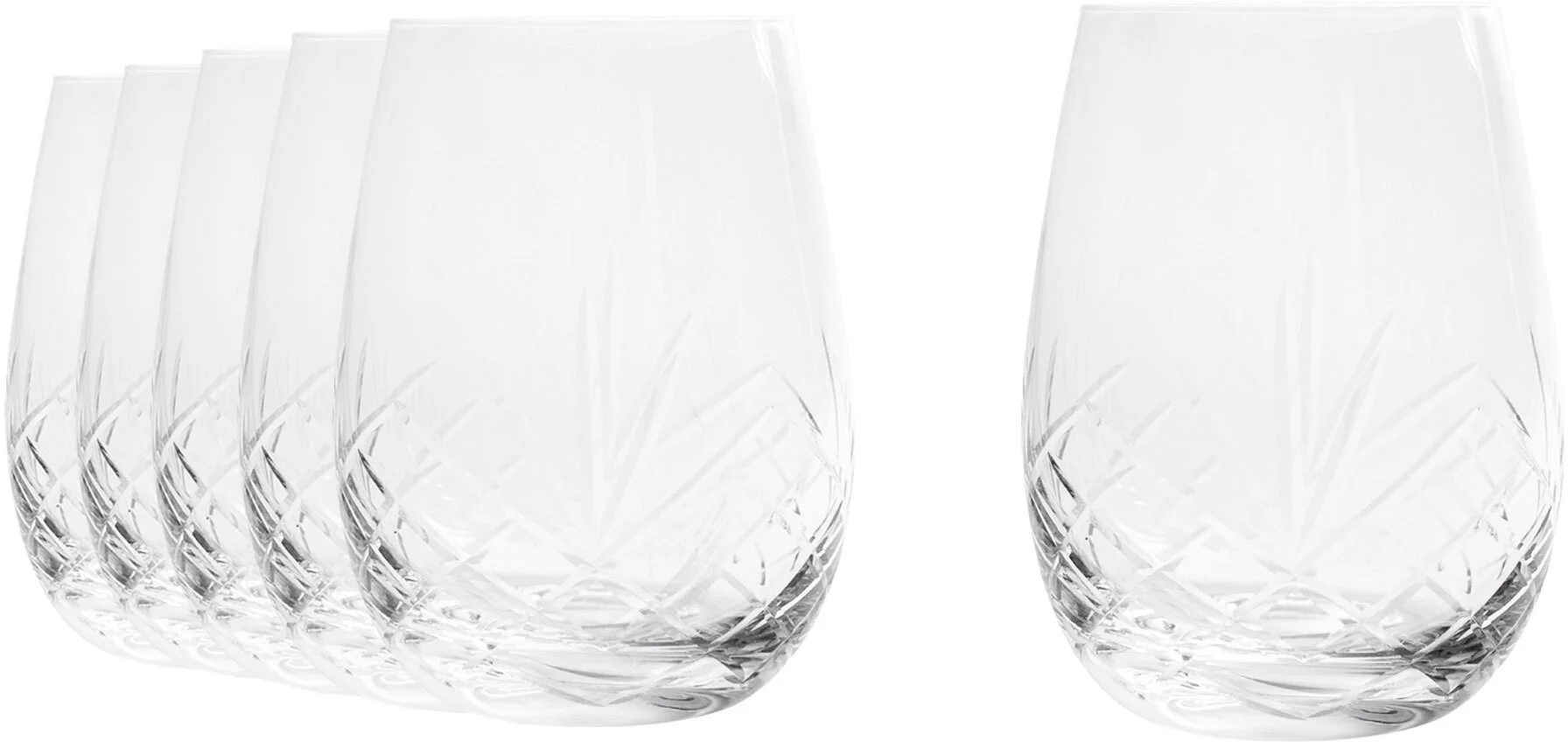 VERLO Szklanka tumbler CLARENE 450 ml, kpl. 6 szt.