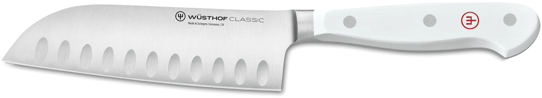 CLASSIC WHITE Nóż santoku 14/25,5 cm / WÜSTHOF