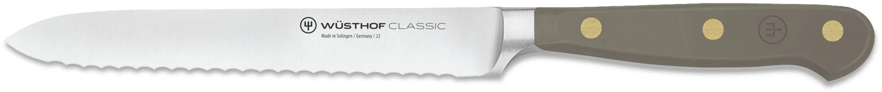CLASSIC COLOUR Nóż uniwersalny 14/24,9 cm szary / WÜSTHOF