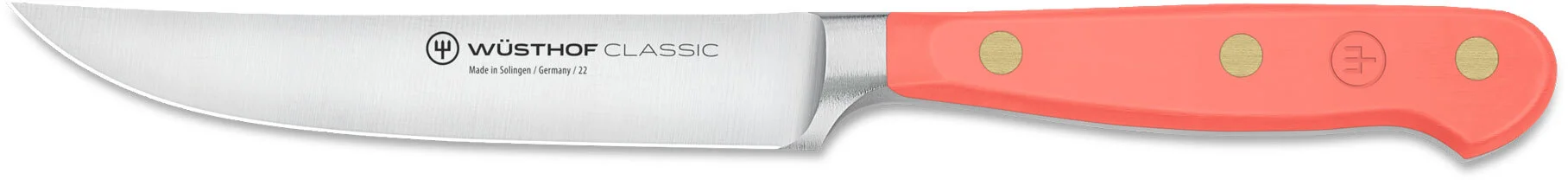 CLASSIC COLOUR Nóż do steków 12/22,9 cm brzoskwiniowy / WÜSTHOF