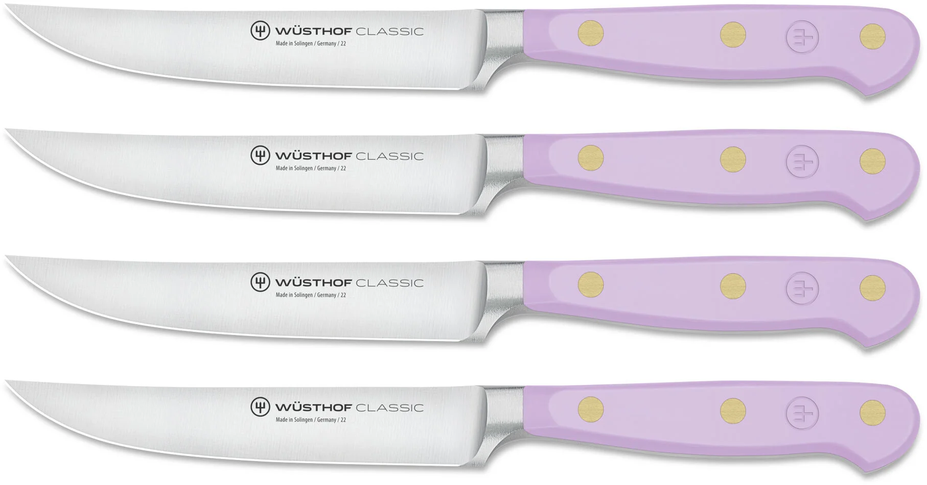 CLASSIC COLOUR Zestaw noży stekowych fioletowy / WÜSTHOF