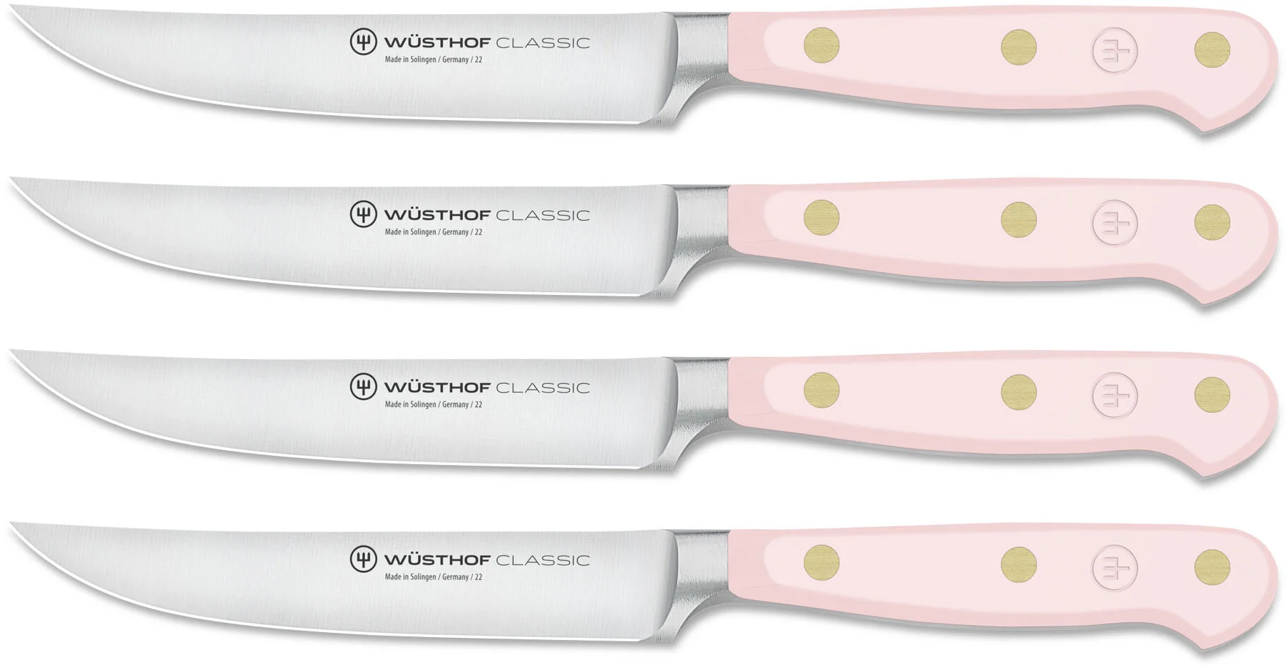 CLASSIC COLOUR Zestaw noży stekowych różowy / WÜSTHOF