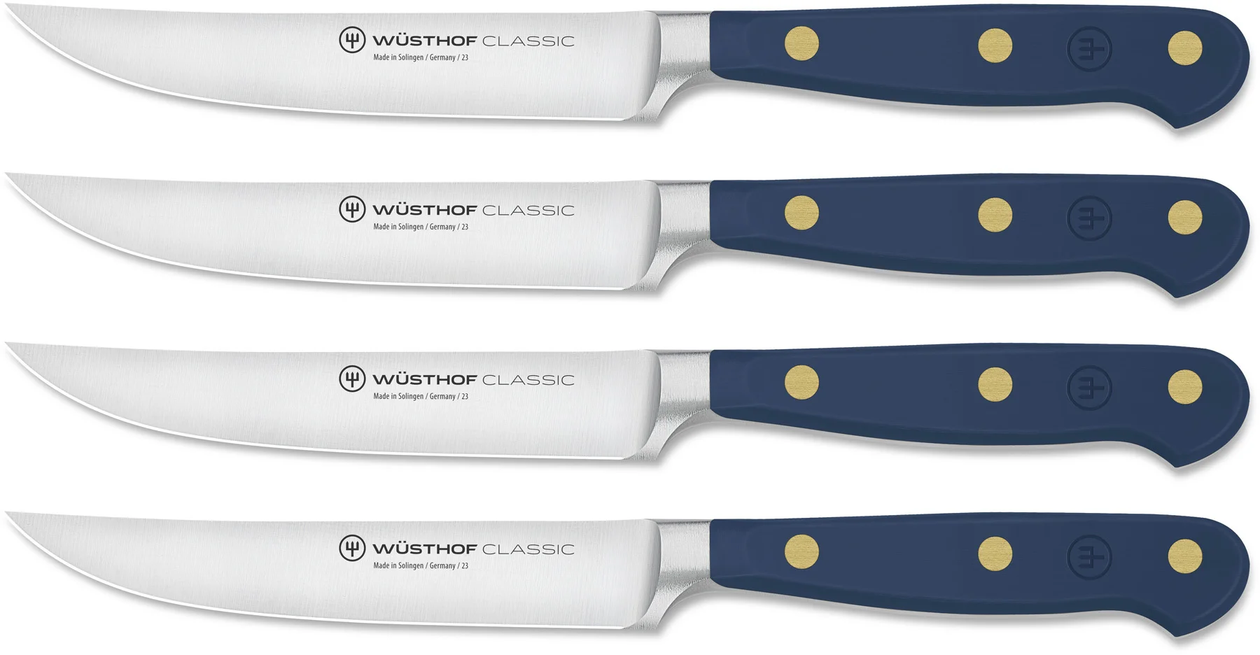 CLASSIC COLOUR Zestaw noży stekowych niebieski / WÜSTHOF