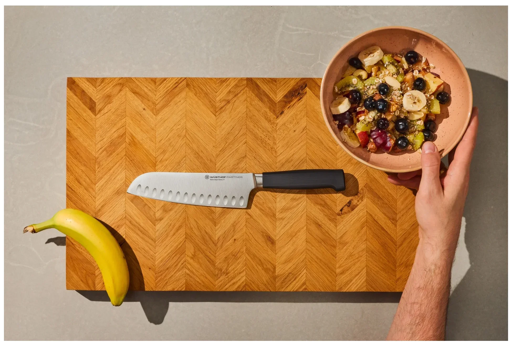 W&Uuml;STHOF N&oacute;ż santoku PARTNER 17 cm
