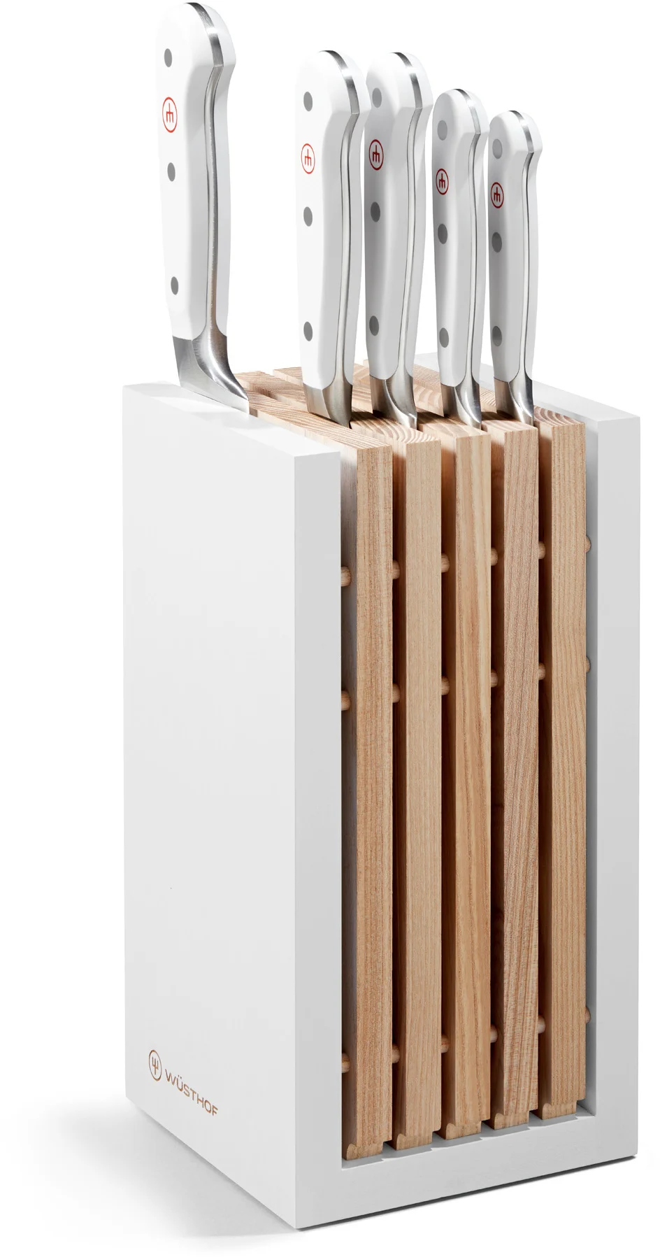 CLASSIC WHITE Blok z 5-oma nozami / WÜSTHOF