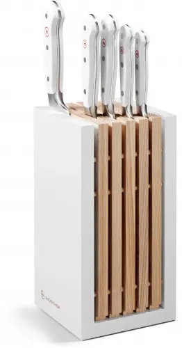 CLASSIC WHITE Blok z 5-oma nozami / WÜSTHOF