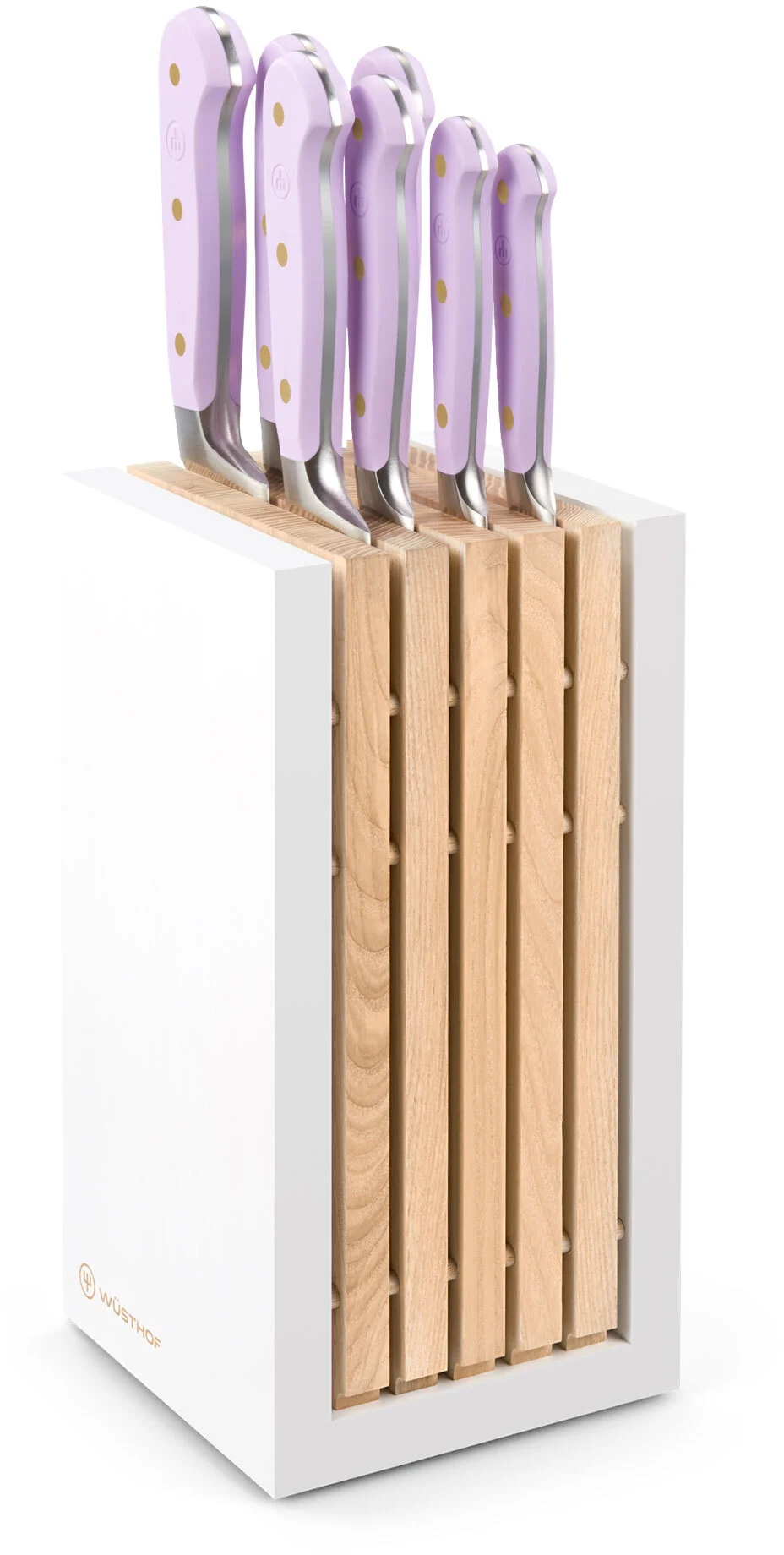 CLASSIC COLOUR Blok noży z 7 elementami fioletowy / WÜSTHOF