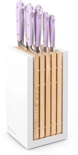 CLASSIC COLOUR Blok noży z 7 elementami fioletowy / WÜSTHOF