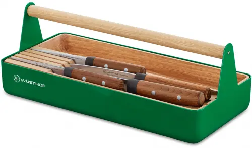 URBAN FARMER Skrzynka z zestawem noży / WÜSTHOF