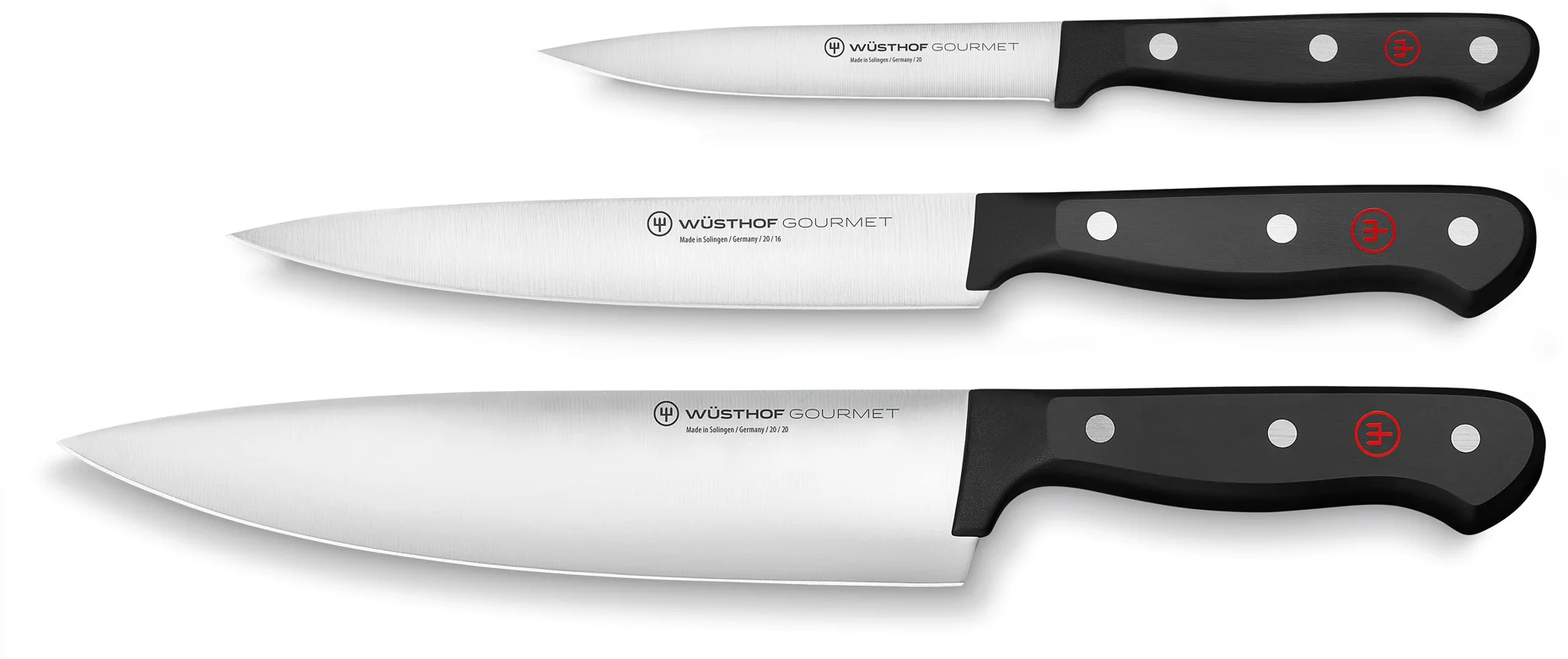 GOURMET Zestaw 3 noży / WÜSTHOF