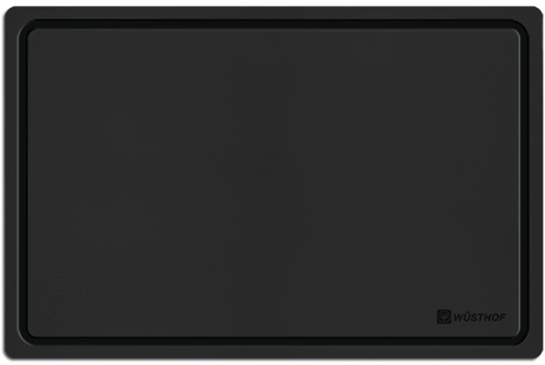 Deska do krojenia czarna 38 x 25 cm / WÜSTHOF