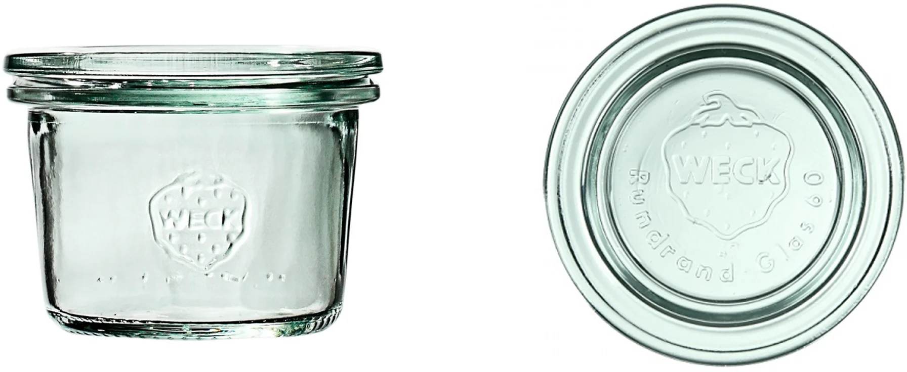 Mini słoik MINI-STURZ z pokrywką 80 ml op. 12 szt. / WECK