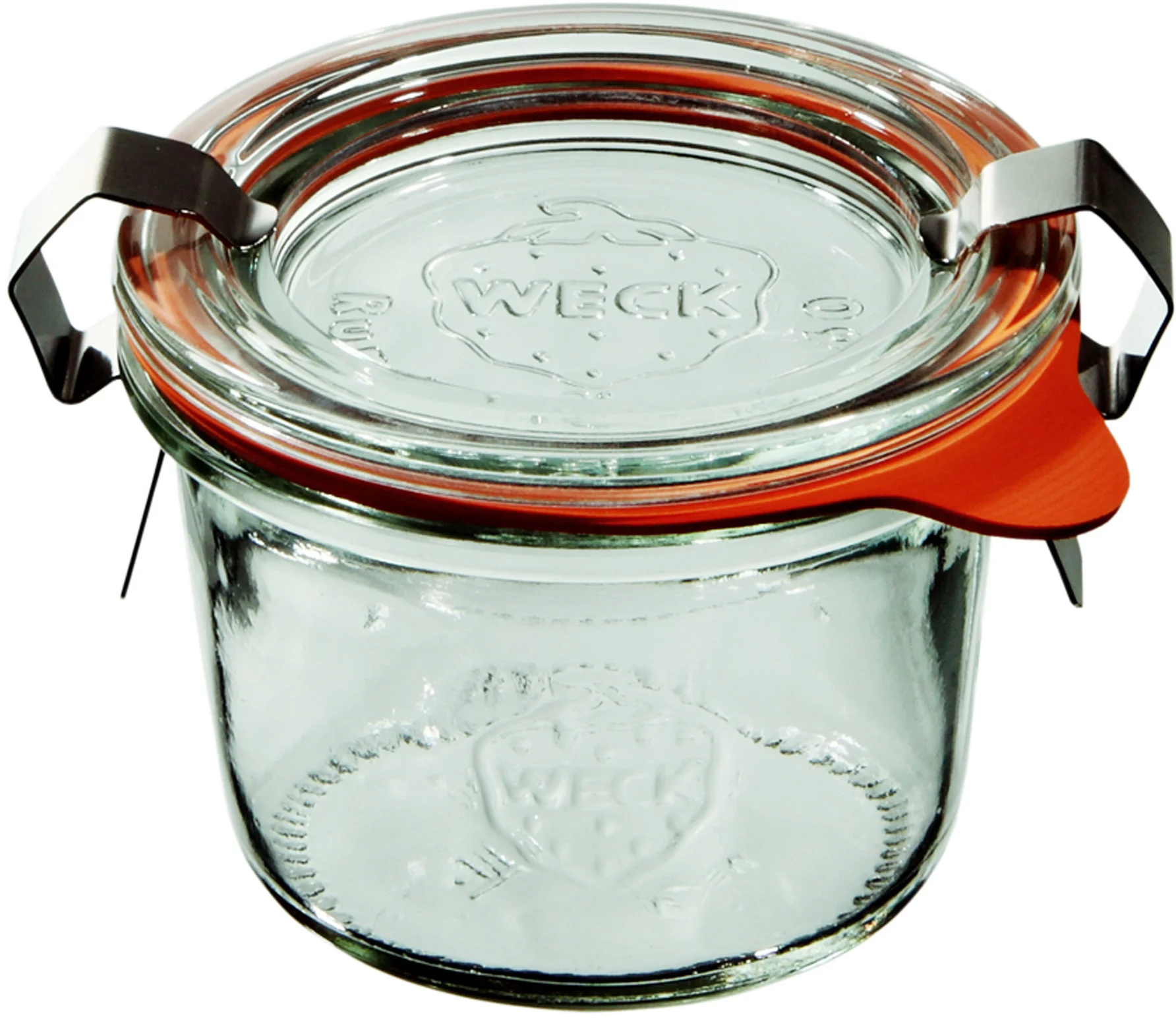 Mini słoik MINI-STURZ z pokrywką, uszczelką i 2 zapinkami 80 ml op. 12 szt. / WECK