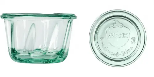 Słoik BAKERY z pokrywą 165 ml op.12 szt. / WECK