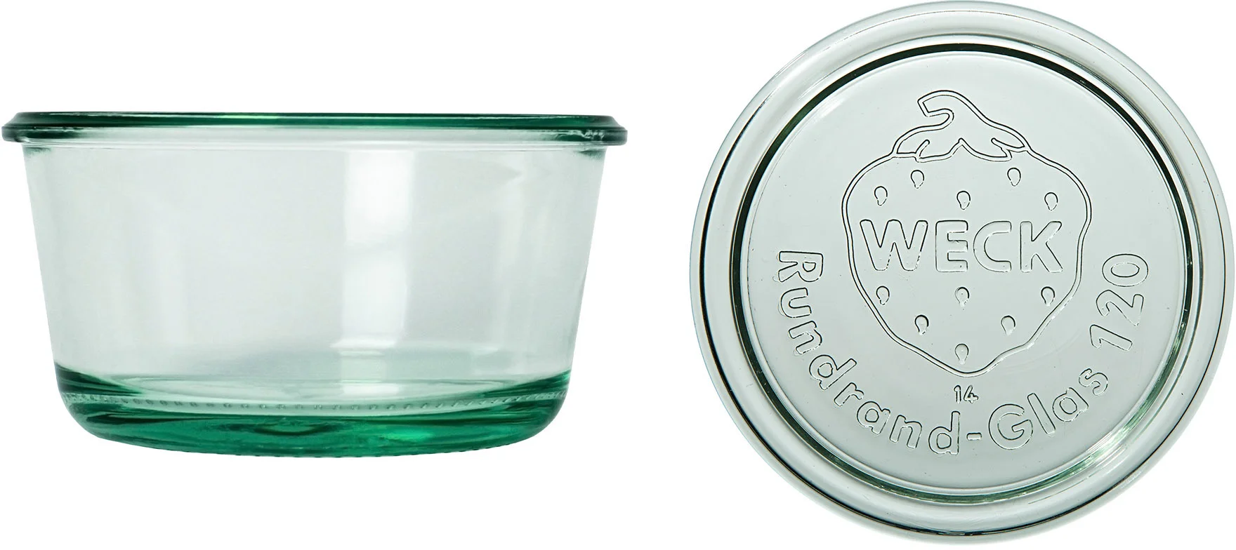 Słoik MOLD z pokrywą 450 ml op.6 szt. / WECK