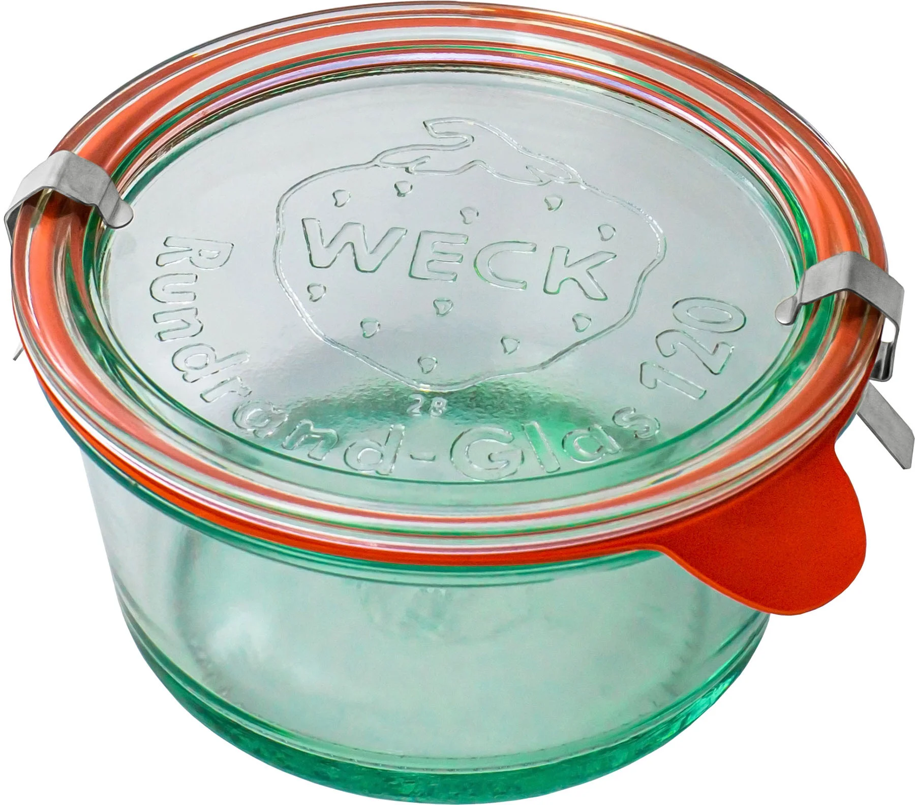 Słoik MOLD z pokrywą, uszczelką i 2 zapinkami 450 ml op. 6 szt . / WECK