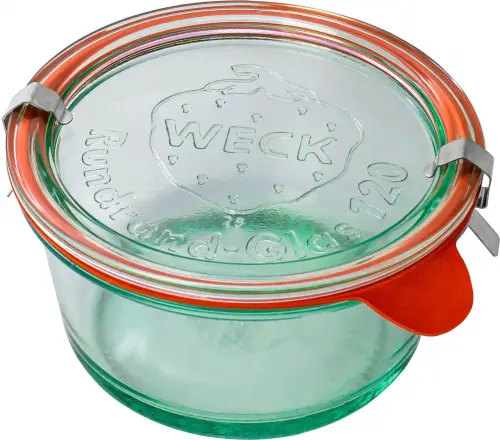 Słoik MOLD z pokrywą, uszczelką i 2 zapinkami 450 ml op. 6 szt . / WECK