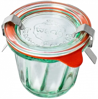 Słoik BAKERY z pokrywą, uszczelką i 2 zapinkami 80 ml op. 12 szt. / WECK