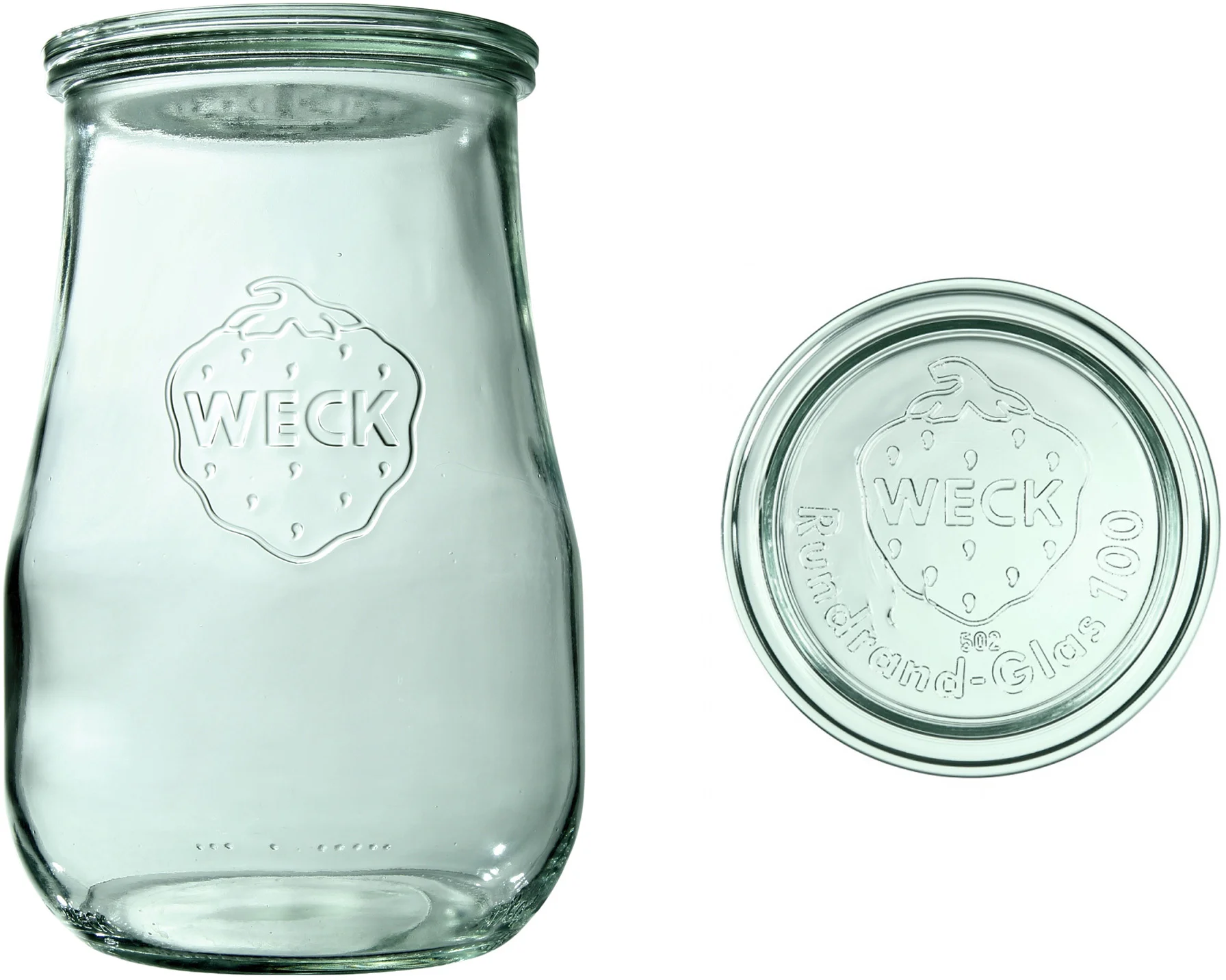 Słoik TULIP z pokrywką 1750 ml op. 4 szt. / WECK