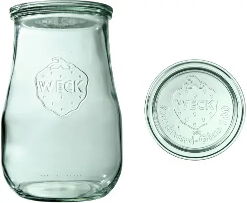 Słoik TULIP z pokrywką 2700 ml op. 4 szt. / WECK
