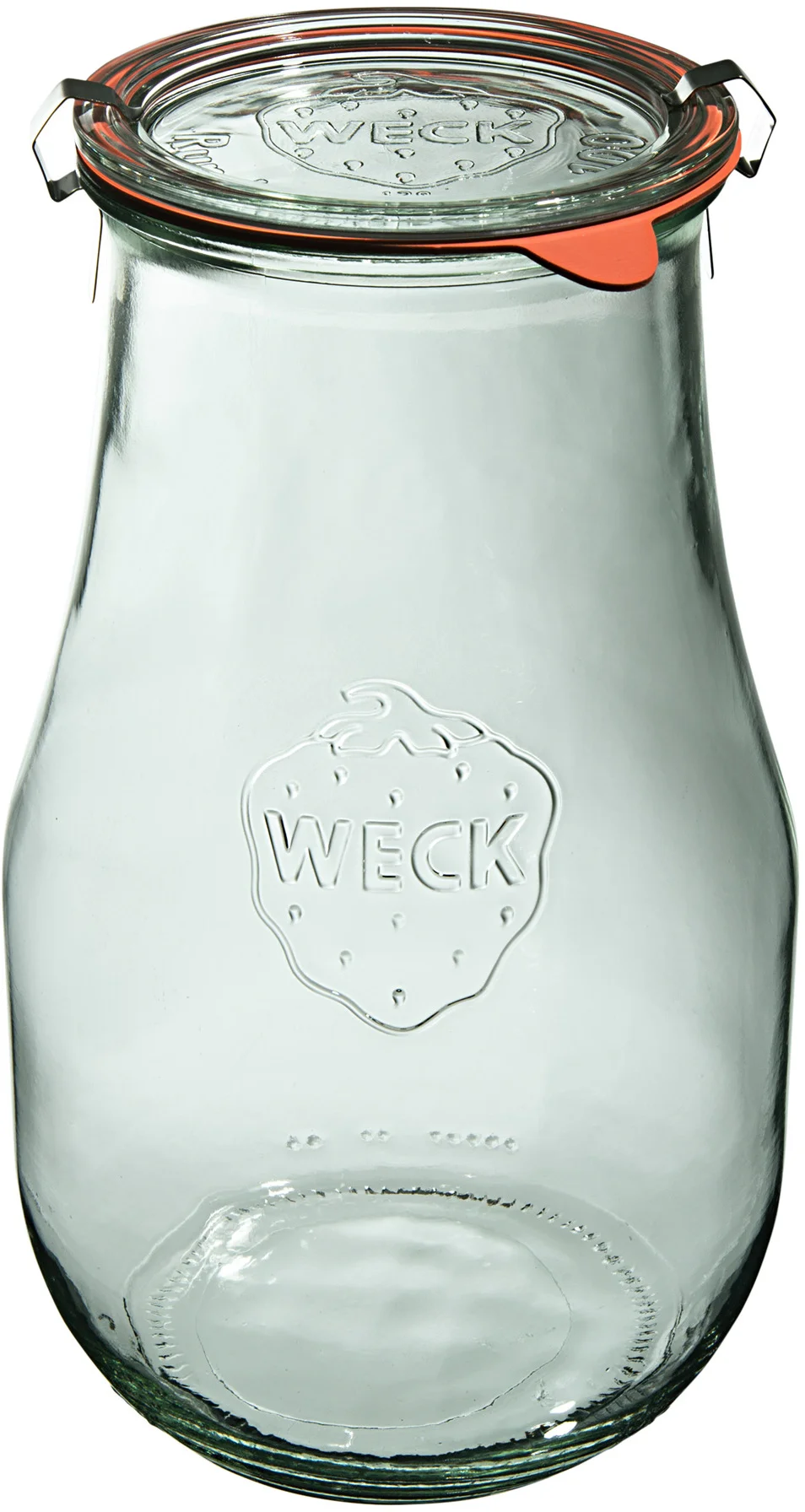 Słoik TULIP z pokrywką, uszczelką i 2 zapinkami 2700 ml op. 4 szt. / WECK
