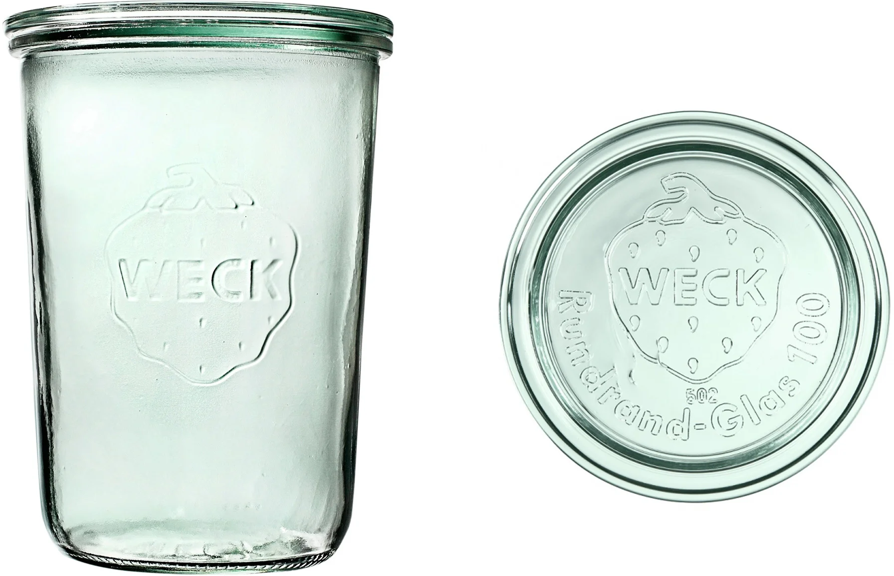 Słoik MOLD z pokrywką 850 ml op. 6 szt. / WECK