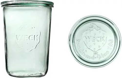 Słoik MOLD z pokrywką 850 ml op. 6 szt. / WECK