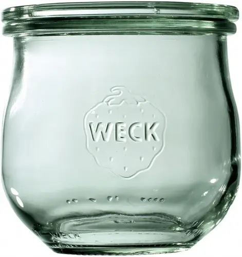 Słoik TULIP bez pokrywki 370 ml op. 6 szt. / WECK