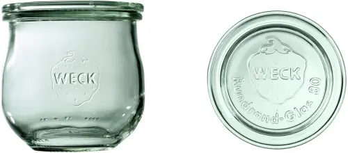 Słoik TULIP z pokrywką 370 ml op. 6 szt. / WECK