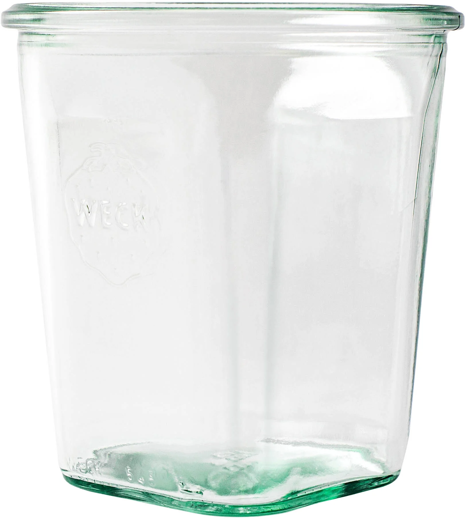 Słoik QUADRO bez pokrywki 545 ml op.6 szt. / WECK