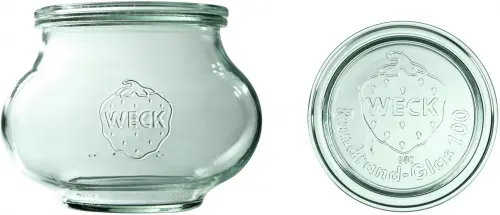 Słoik SCHMUCK z pokrywką 1062 ml op. 4 szt. / WECK