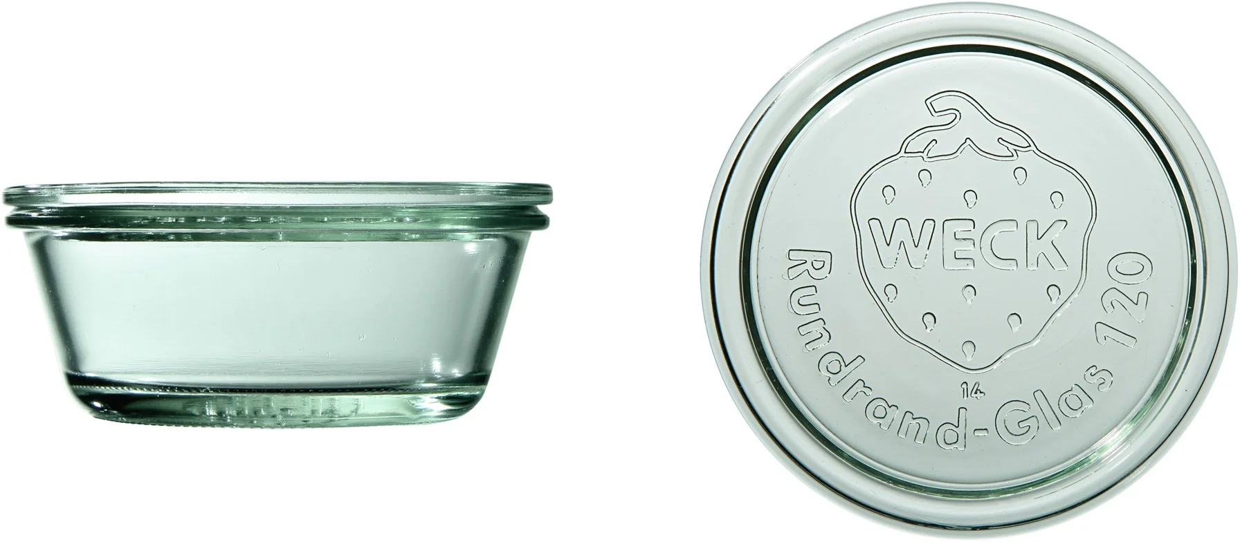 Słoik MOLD z pokrywką 300 ml op. 6 szt. / WECK