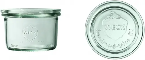 Mini słoik STURZ z pokrywką 200 ml op. 12 szt. / WECK