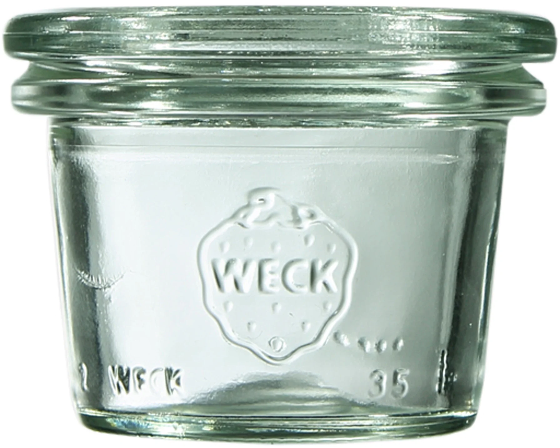 Mini słoik MINI-STURZ bez pokrywki 35 ml op. 12 szt. / WECK