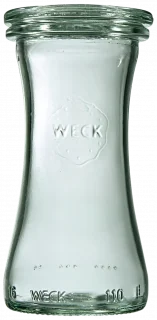 Słoik DELI bez pokrywki 100 ml op. 6 szt. / WECK