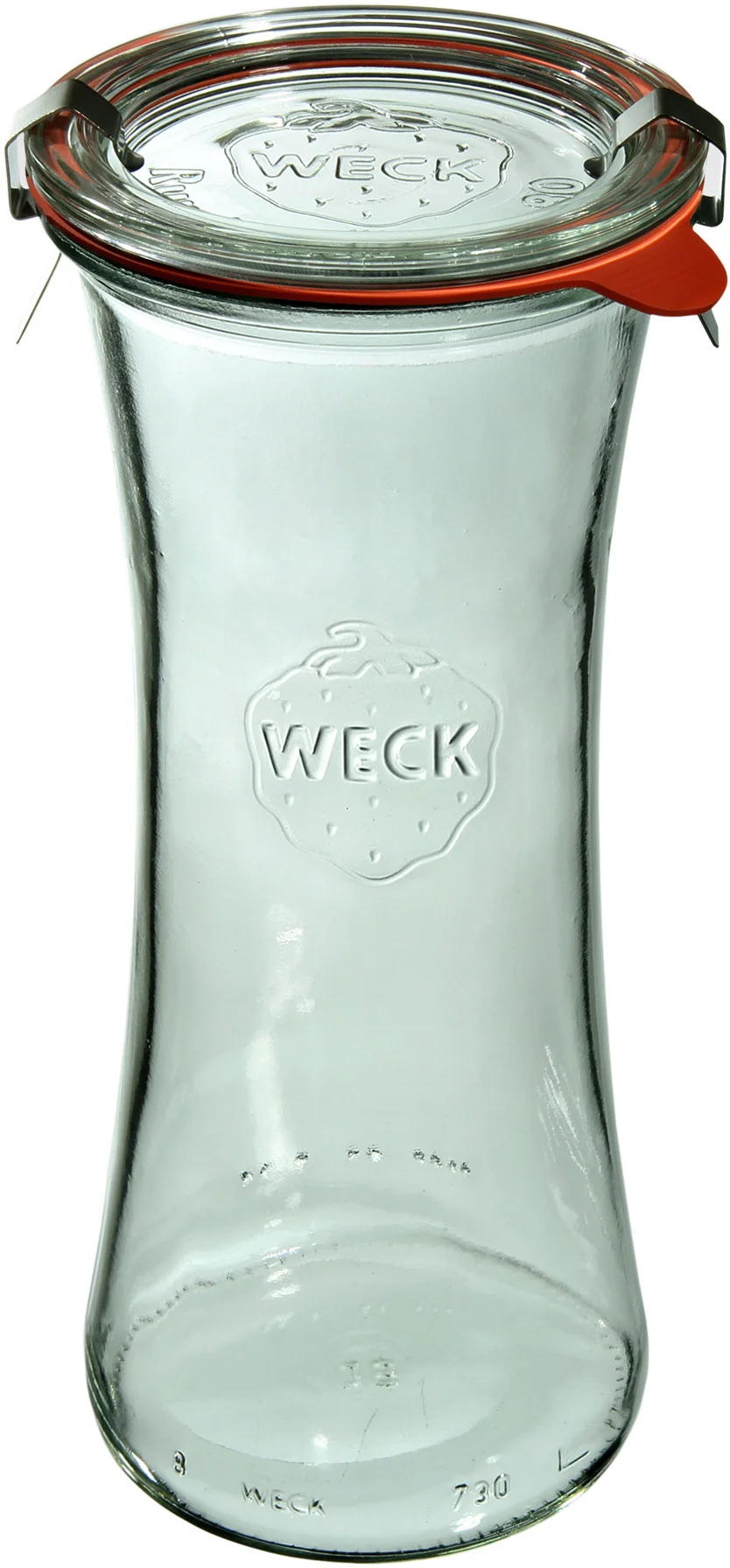 Słoik DELI z pokrywką, uszczelką i 2 zapinkami 700 ml op. 6 szt. / WECK